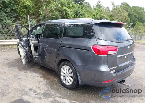 2016 Kia Sedona Ex из США, поврежденный, VIN KNDMC5C11G6100562